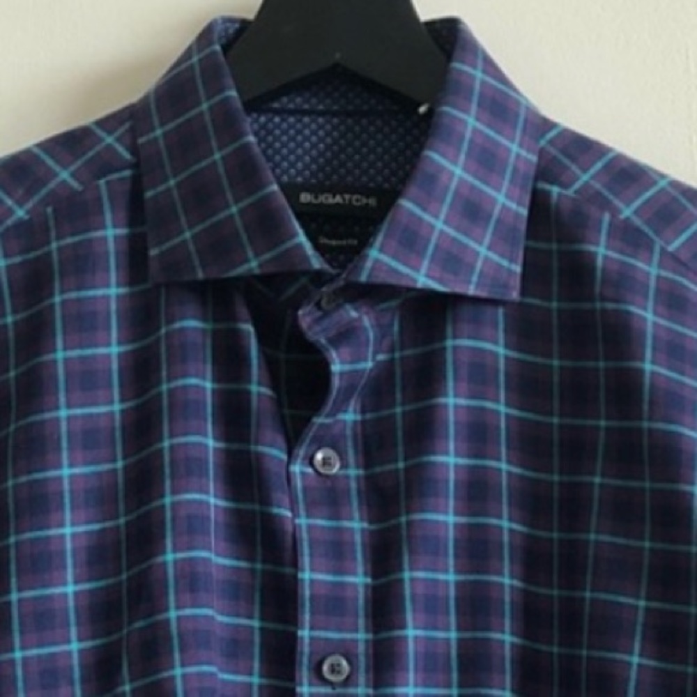 Bugatchi Button Down Shirt (Shaped Fit) - image 1